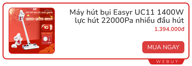 Tết này sắm thêm robot hay máy hút bụi cầm tay để dọn nhà đỡ mệt?- Ảnh 7.