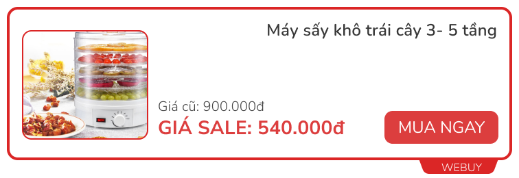 8/3 lên đời căn bếp trong mơ với đủ mọi thiết bị sang xịn tặng vợ, toàn món sale đến 50% đảm bảo chị em thích mê- Ảnh 4.