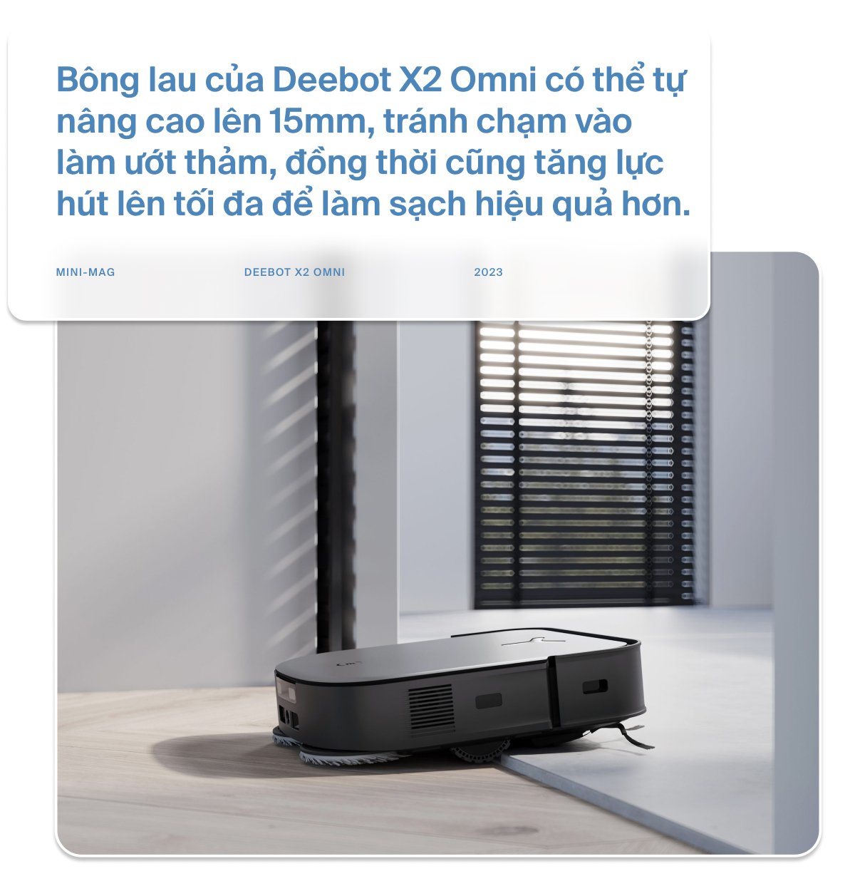 Không chỉ thay đổi thiết kế từ tròn sang vuông, Deebot X2 Omni còn ăn điểm ở 4 nâng cấp cực đáng tiền này - Ảnh 5.