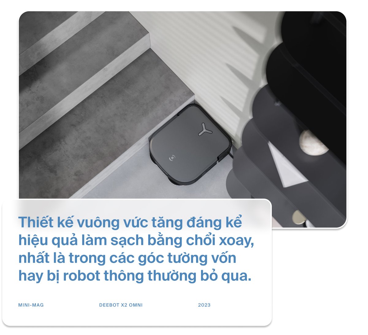 Không chỉ thay đổi thiết kế từ tròn sang vuông, Deebot X2 Omni còn ăn điểm ở 4 nâng cấp cực đáng tiền này - Ảnh 1.