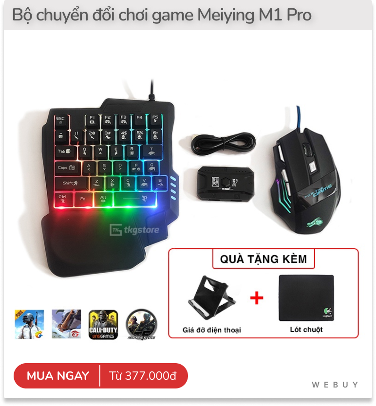 Loạt phụ kiện chơi game để "leo rank" không khó, từ tay cầm hỗ trợ macro đến quạt tản nhiệt đều đang sale dịp 7/7- Ảnh 3.