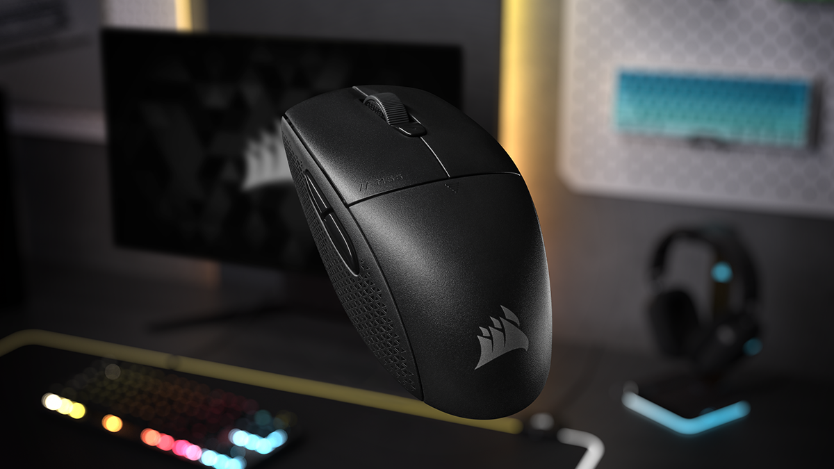 Corsair công bố chuột gaming M55 Series: Nhẹ chỉ từ 55g, không dây độ trễ siêu thấp, mức giá khá phải chăng- Ảnh 1.