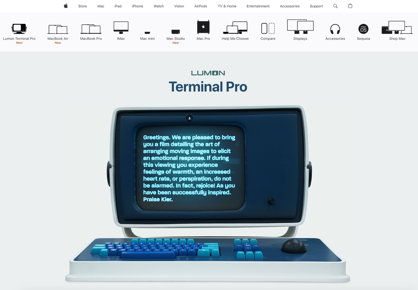Apple ra mắt “Lumon Terminal Pro”- Ảnh 1.
